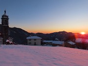 52 Il sole tramonta verso il Canto Alto